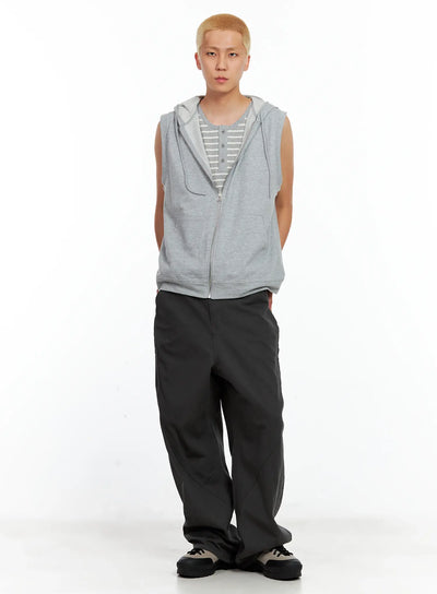 mens-cotton-zip-up-hoodie-vest-il511
