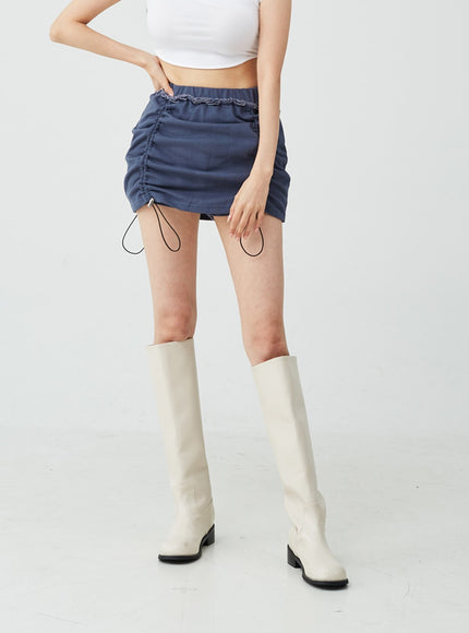 Side String Skirt Pants IU26