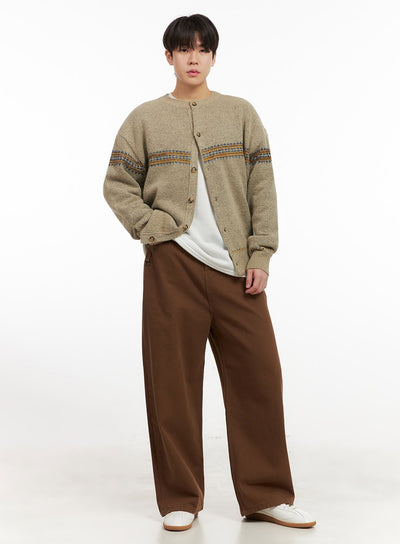 mens-comfortable-wide-fit-solid-color-pants-ij517