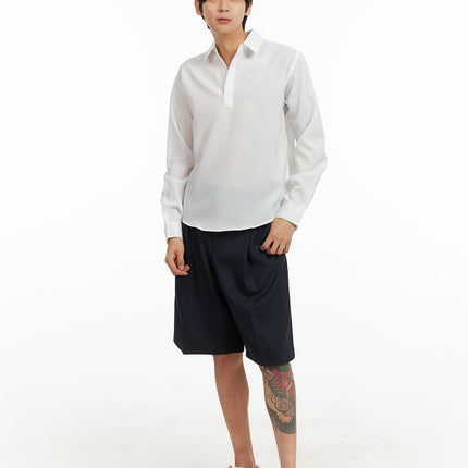 mens-pintuck-wide-leg-shorts-iy416