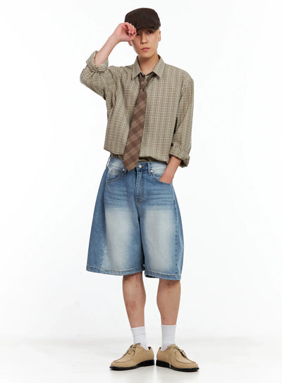 mens-casual-glen-plaid-print-tie-il514