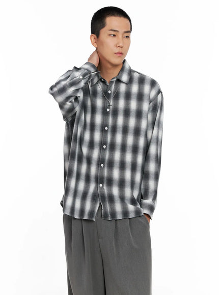mens-checkered-button-up-shirt-is502
