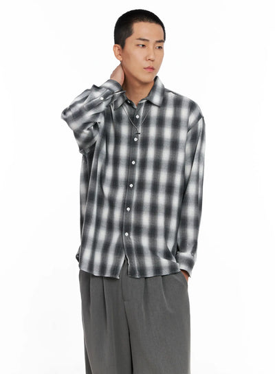 mens-checkered-button-up-shirt-is502
