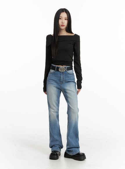 washed-slim-fit-bootcut-jeans-cf415