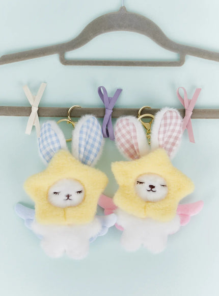 Yellow Star Character Keychain IA524