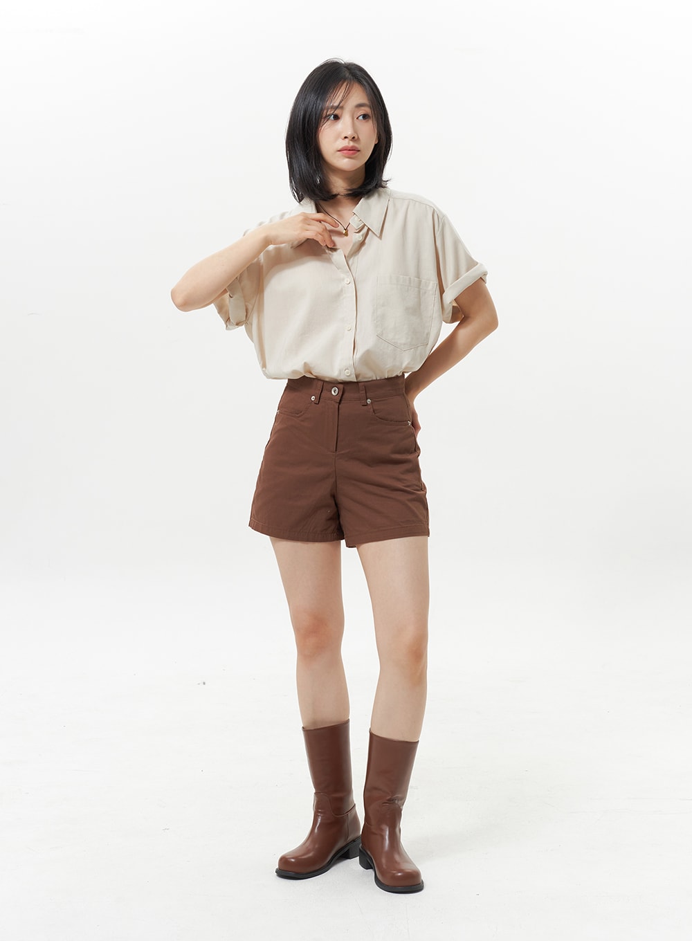 High Waist Shorts OY326