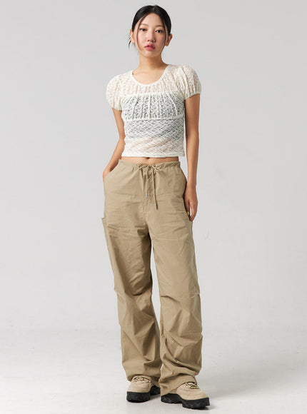 string-detail-wide-pants-cg319