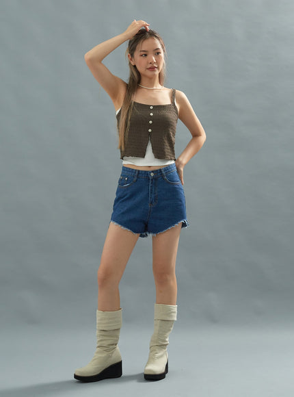 Denim Short Pants CU22