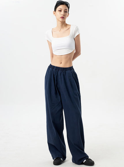 Low Rise Cotton Pants CY312