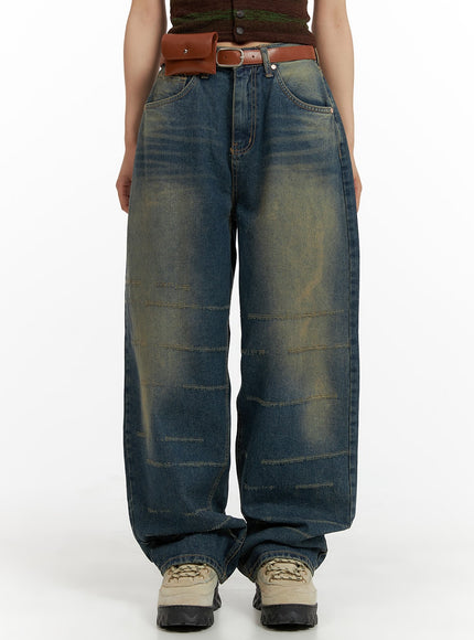 scratch-textured-baggy-jeans-cm405