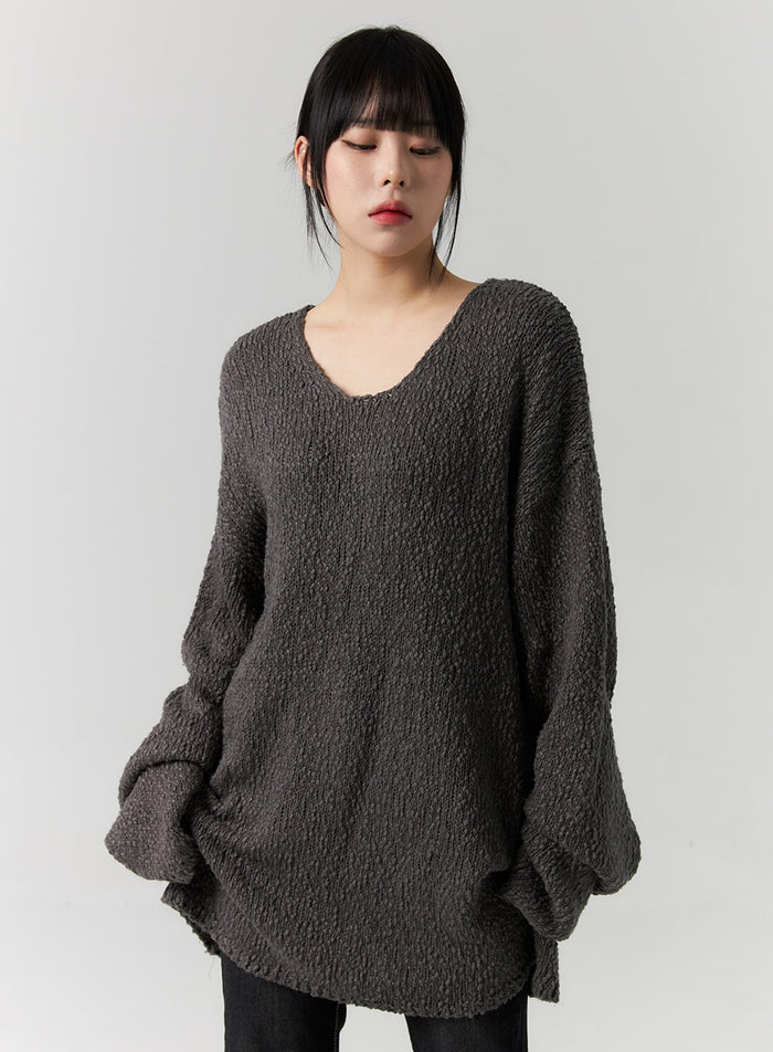 unisex-v-neck-knit-sweater-cs314