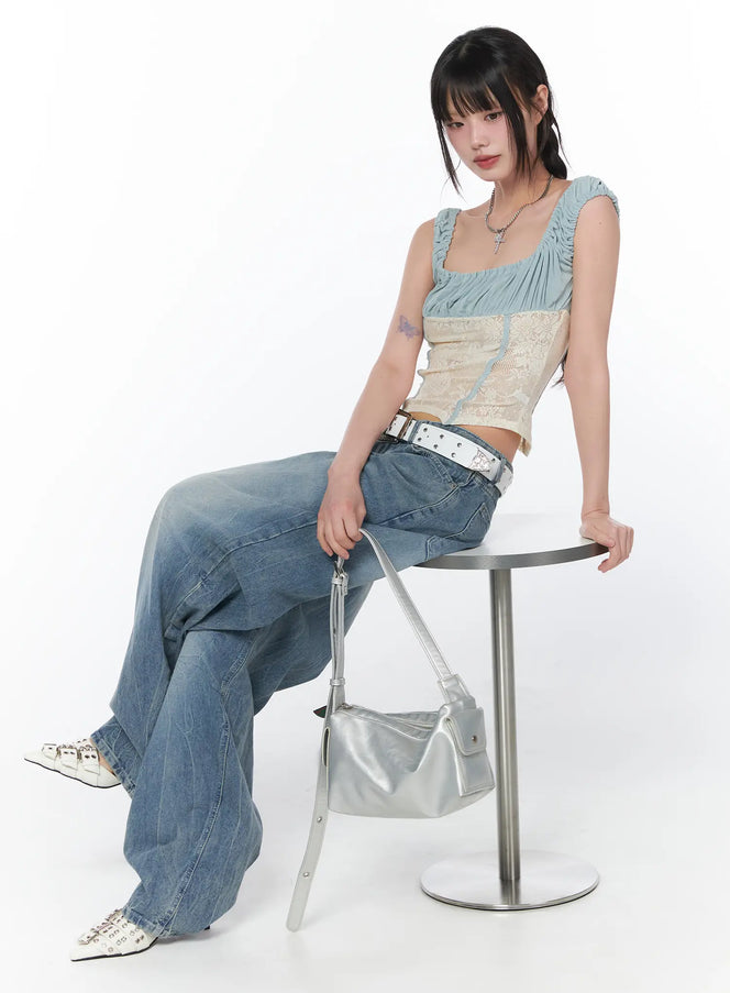 two-tone-lace-sleeveless-top-ca529