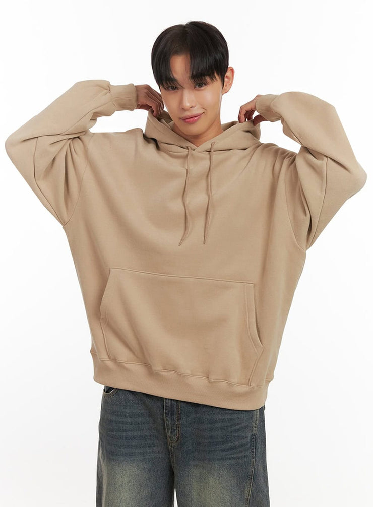 mens-classic-oversized-hoodie-id406 / Beige