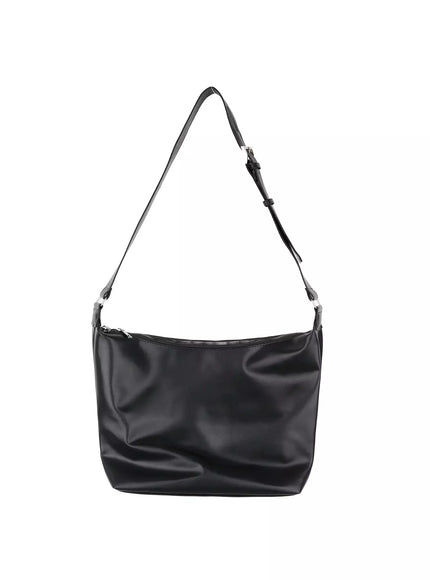 mens-oversized-crossbody-shoulder-bag-il516 / Black