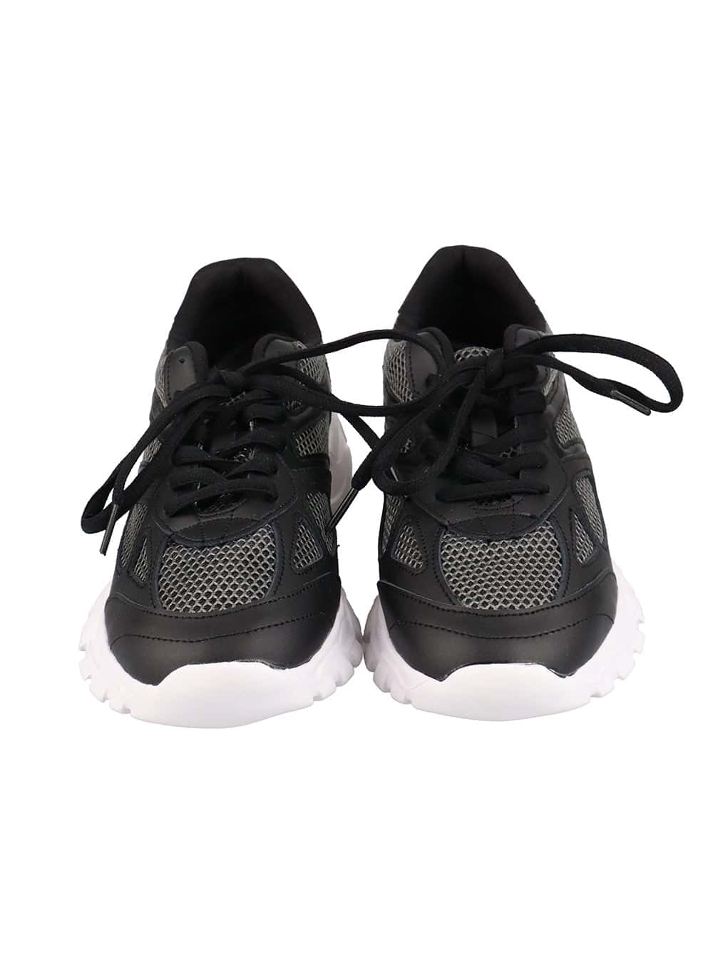 mens-mesh-running-shoes-iy410 / Black