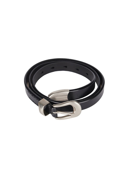 mens-classic-buckle-belt-iy522 / Black