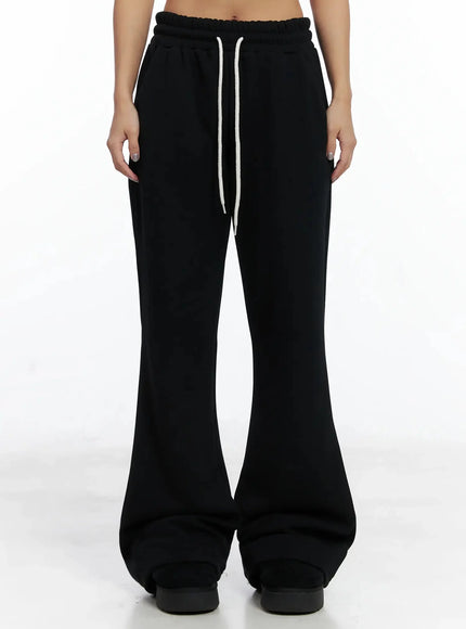 flared-sweatpants-id503 / Black