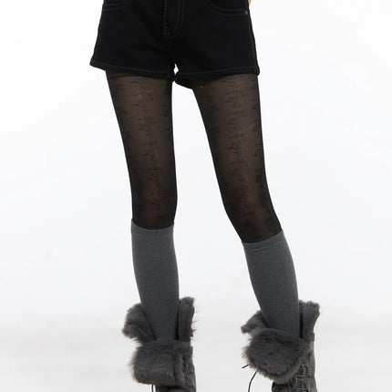 low-rise-short-pants-cd519 / Black