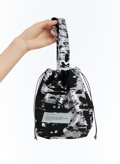 nightmare-scrunch-mini-bag-iu503 / Black