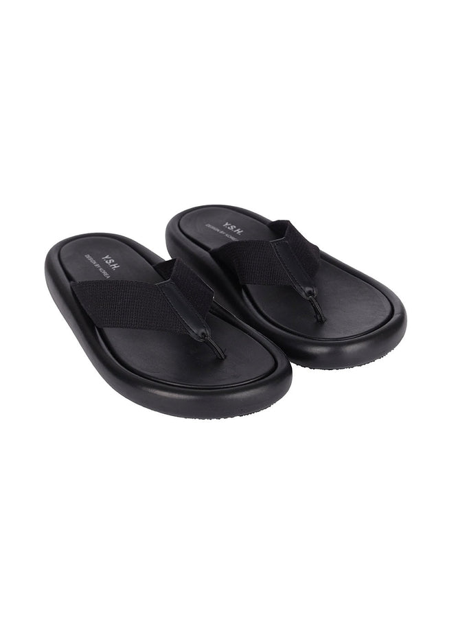 mens-comfy-flip-flops-iy522 / Black