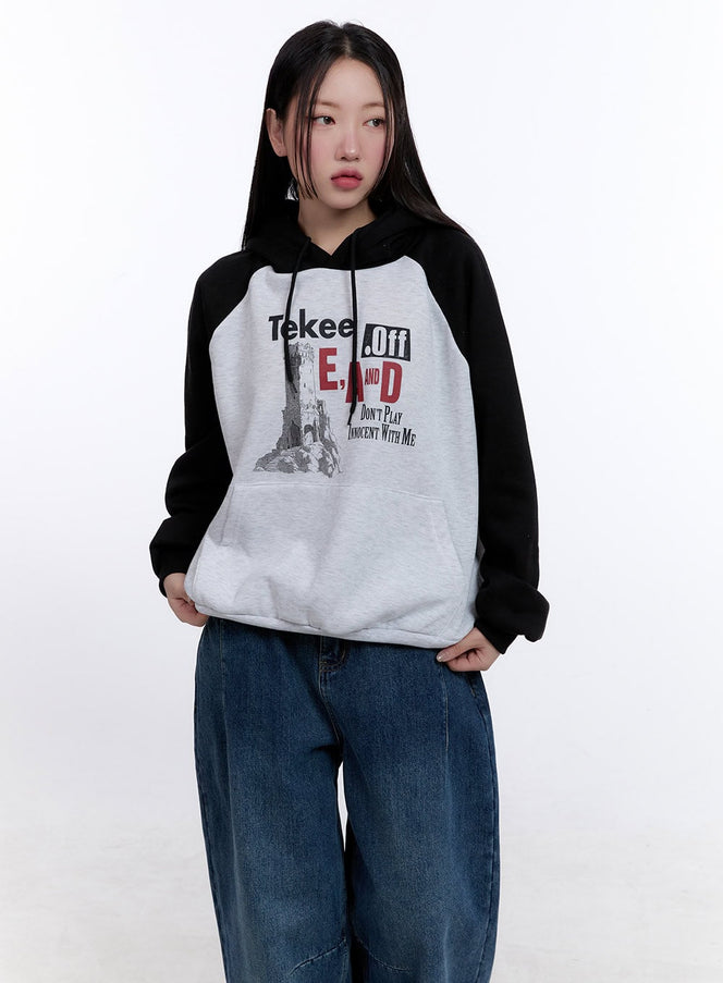 Casual Oversized Graphic Hoodie CJ513