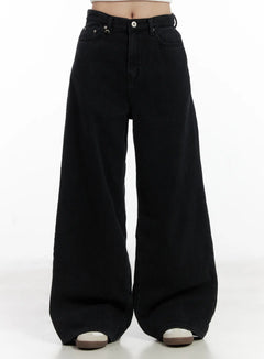 arleth-wide-leg-jeans-cn527 / Black