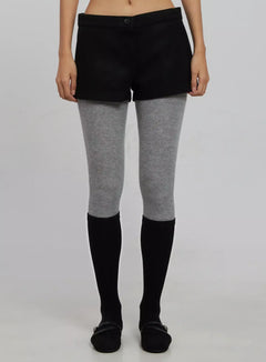 low-rise-shorts-ij509 / Black