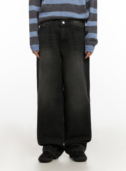 Madeline Wide-Leg Baggy Jeans IJ503