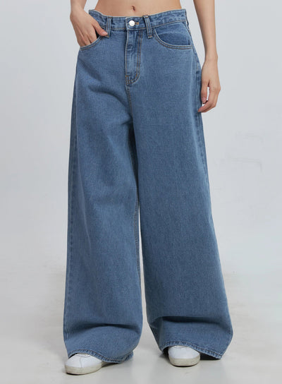 daniela-wide-leg-jeans-iu512 / Blue