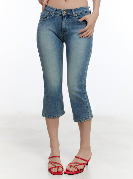 kyra-cropped-low-rise-skinny-jeans-iu503 / Blue
