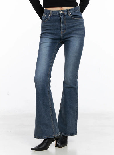 malka-classic-flared-jeans-cs509 / Blue