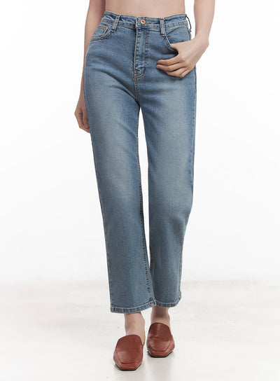 auren-straight-leg-jeans-iy508 / Blue