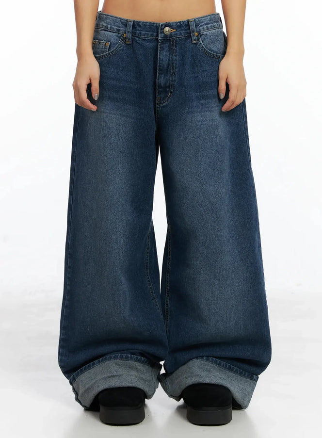 anahi-baggy-jeans-in528 / Blue