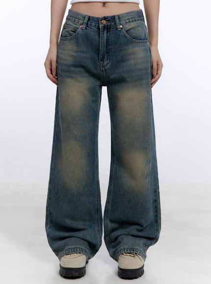 Juliana Washed Wide-Leg Jeans CJ509