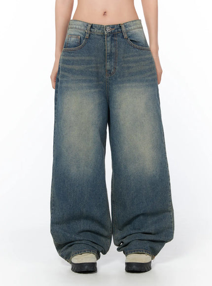 brit-relaxed-fit-wide-leg-jeans-cy512 / Blue