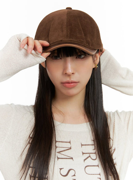 corduroy-dream-hat-cg419 / Brown