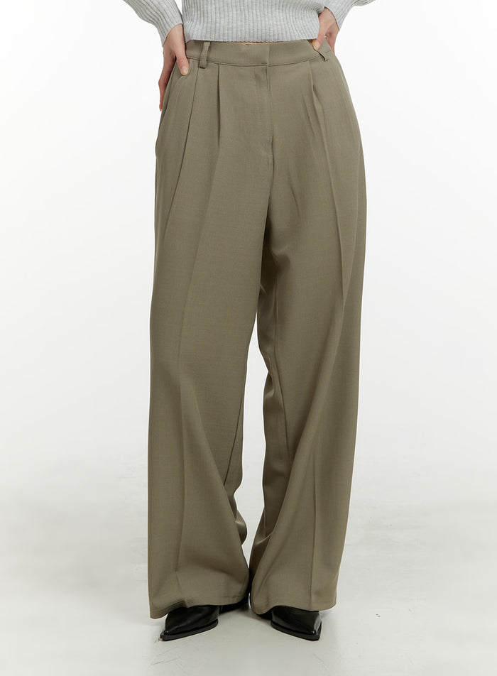 elegant-tailored-trousers-oa405 / Dark beige