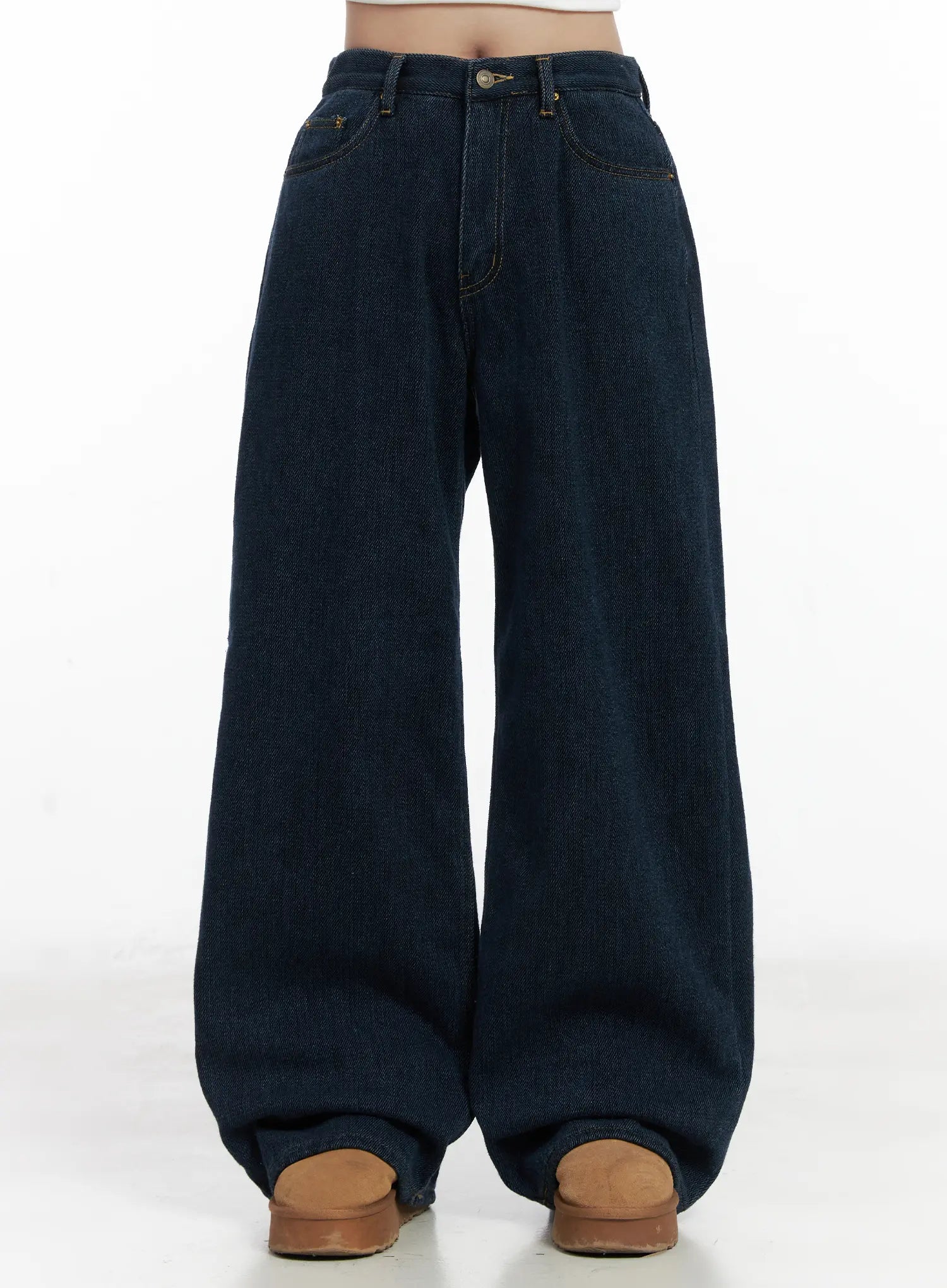 chana-velvet-jeans-cn536 / Dark blue