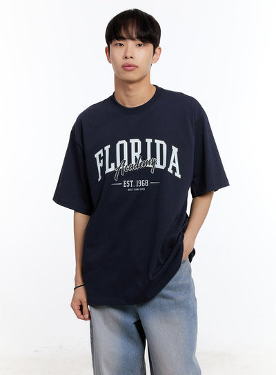 men-s-florida-graphic-t-shirt-iy530 / Dark blue