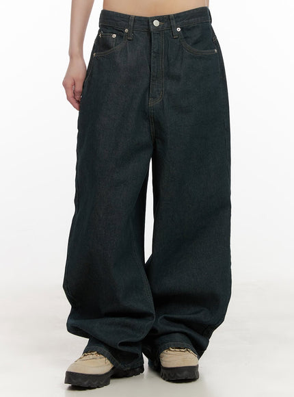 emma-wide-leg-jeans-cd425 / Dark blue