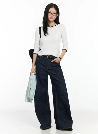 sylv-dark-indigo-jeans-im524 / Dark blue