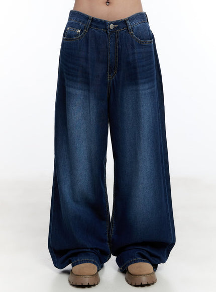 jill-baggy-jeans-cy530 / Dark blue