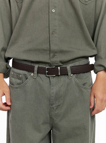 mens-classic-belt-ig529 / Dark brown