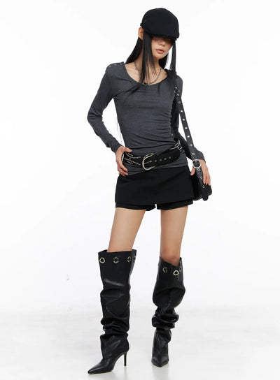 basic-loose-fit-mini-skorts-cs509