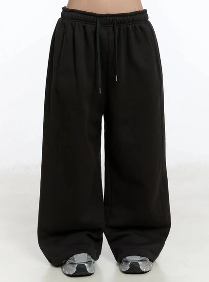 relaxed-fit-sweatpants-im509 / Dark gray