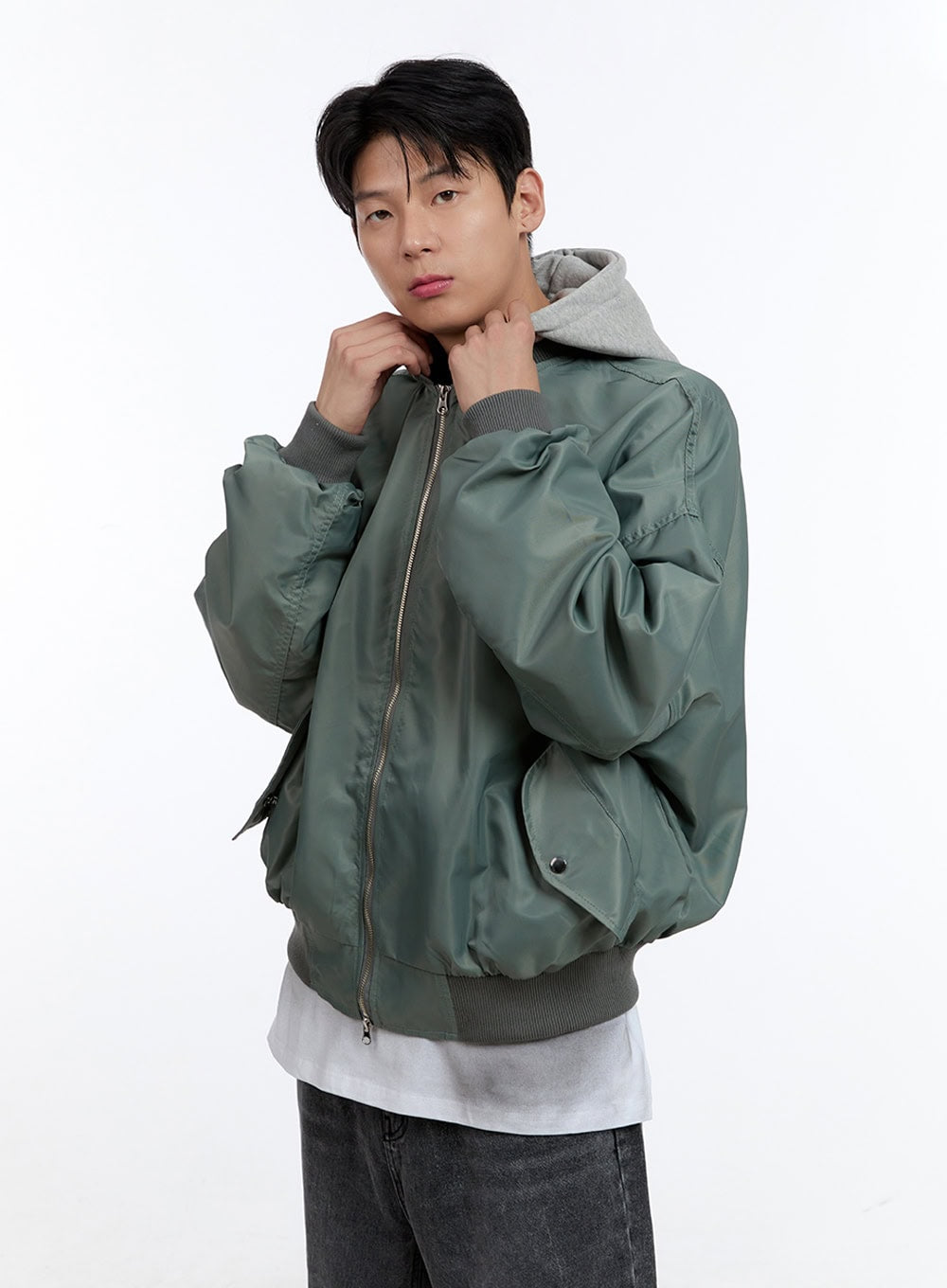 Men Parka Oversize Tall Oversized Extreme Padded Fit Puffer Jacket