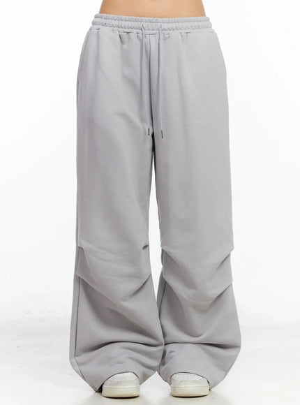 simple-parachute-training-pants-ca513 / Gray