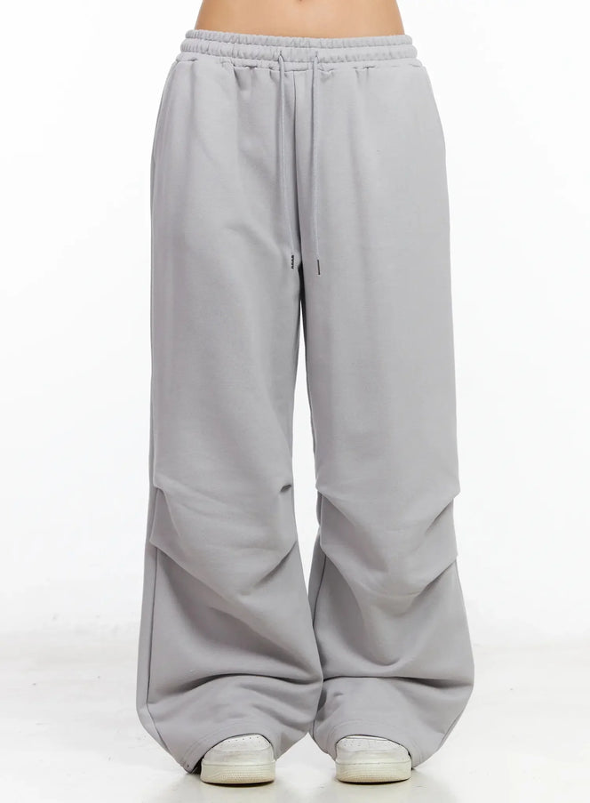 simple-parachute-training-pants-ca513 / Gray