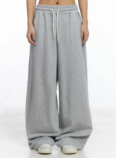snap-detail-sweatpants-id503 / Gray