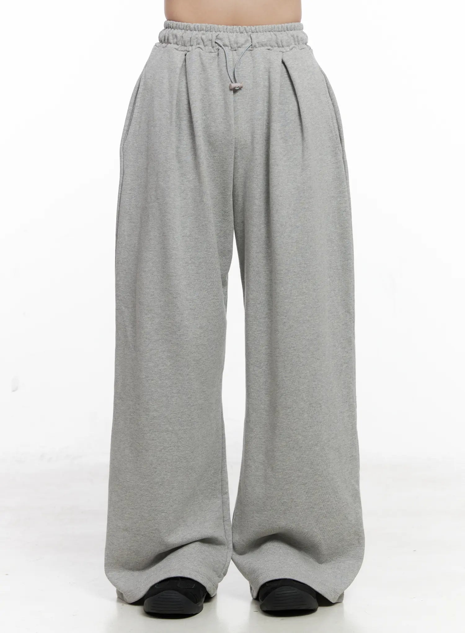 wide-leg-sweatpants-co523 / Gray